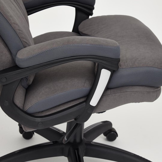 Офисное кресло DUKE флок/ткань, серый/серый, 29/TW-12 арт.14039 в Йошкар-Оле - изображение 9