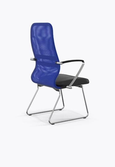 Кресло офисное Ergolife Sit 8 B2-9K - X1+Extra (Синий-Черный) в Йошкар-Оле - изображение 1