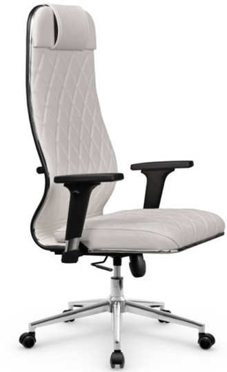 Кресло офисное Мetta L 1m 40M/2D Infinity Easy Clean (MPES) топган OMS, нижняя часть 17853 белый в Йошкар-Оле - изображение 1
