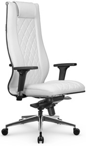 Офисное кресло МЕТТА L 1m 50M/2D Infinity Easy Clean мультиблок, нижняя часть 17839 белый в Йошкар-Оле