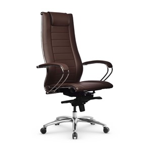 Офисное кресло Samurai Lux-2 MPES Темно-коричневый в Йошкар-Оле