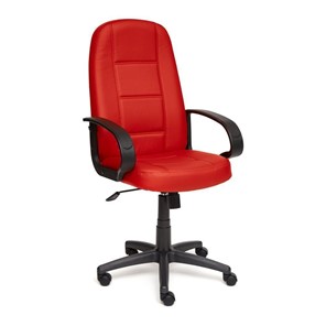 Кресло компьютерное СН747 кож/зам, красный, арт.7707 в Йошкар-Оле