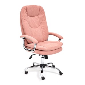 Кресло офисное SOFTY LUX флок, розовый, арт.13952 в Йошкар-Оле