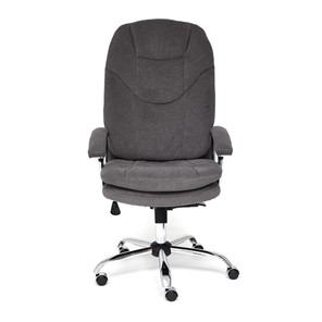 Компьютерное кресло SOFTY LUX флок, серый, арт.13591 в Йошкар-Оле - предосмотр 1