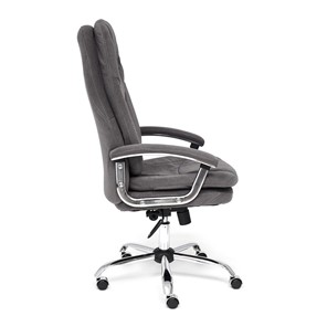 Компьютерное кресло SOFTY LUX флок, серый, арт.13591 в Йошкар-Оле - предосмотр 2