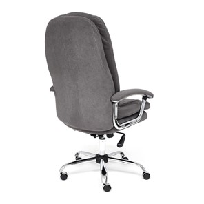 Компьютерное кресло SOFTY LUX флок, серый, арт.13591 в Йошкар-Оле - предосмотр 3