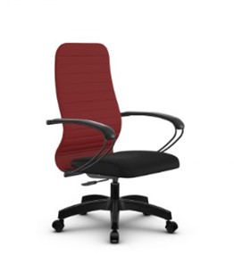Кресло компьютерное SU-CK130-10P PL красный/черный в Йошкар-Оле