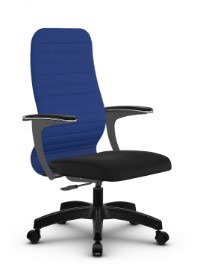 Кресло офисное SU-CU160-10P PL синий/черный в Йошкар-Оле