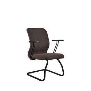 Офисное кресло SU-Mr-4/подл.109/осн.008 темно-коричневый в Йошкар-Оле