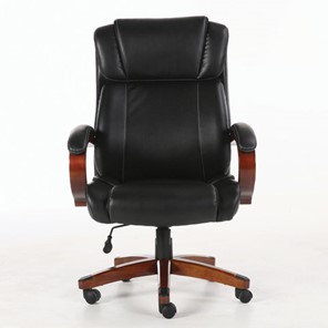 Кресло Brabix Premium Magnum EX-701 (дерево, рециклированная кожа, черное) 531827 в Йошкар-Оле
