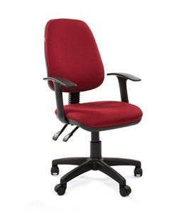 Кресло офисное CHAIRMAN 661 Ткань стандарт 15-11 красная в Йошкар-Оле - предосмотр