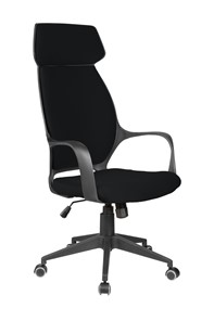 Офисное кресло Riva Chair 7272 (Черный/черный) в Йошкар-Оле