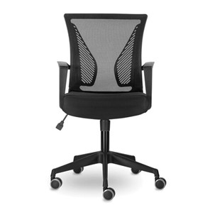 Офисное кресло Brabix Wings MG-309 (пластик черный, сетка, черное) 532015 в Йошкар-Оле