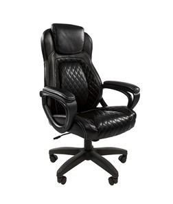Компьютерное кресло CHAIRMAN 432, экокожа, цвет черный в Йошкар-Оле