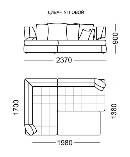 Угловой диван Бруно Элита 50 Б в Йошкар-Оле - изображение 6