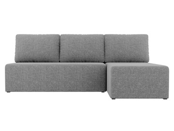 Угловой диван с оттоманкой Поло, Серый (рогожка) в Йошкар-Оле - предосмотр 1