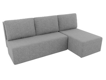 Угловой диван с оттоманкой Поло, Серый (рогожка) в Йошкар-Оле - предосмотр 3