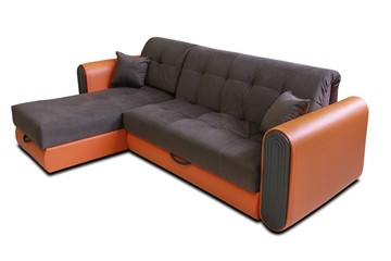 Угловой диван с оттоманкой Аккордеон-8 (сп.м. 150х205) в Йошкар-Оле