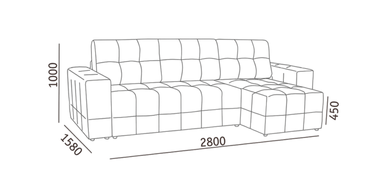 Угловой диван Реал ДУ в Йошкар-Оле - изображение 5