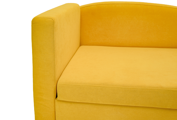 Диван-кровать левая Тедди желтый в Йошкар-Оле - изображение 2