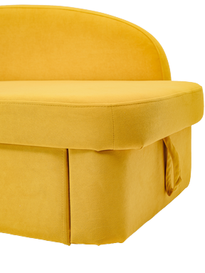 Диван-кровать левая Тедди желтый в Йошкар-Оле - изображение 3