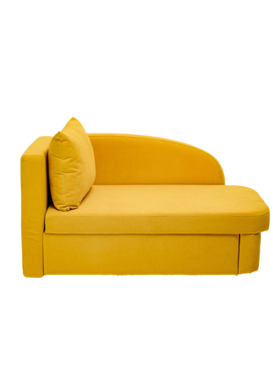 Диван-кровать левая Тедди желтый в Йошкар-Оле - изображение 4