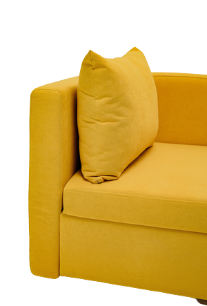 Диван-кровать левая Тедди желтый в Йошкар-Оле - изображение 5