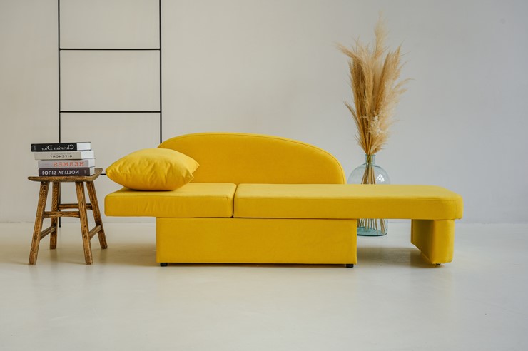 Диван-кровать левая Тедди желтый в Йошкар-Оле - изображение 20