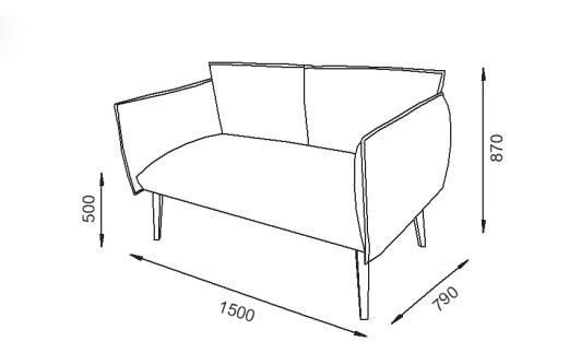 Прямой диван Брайтон 7 в Йошкар-Оле - изображение 2