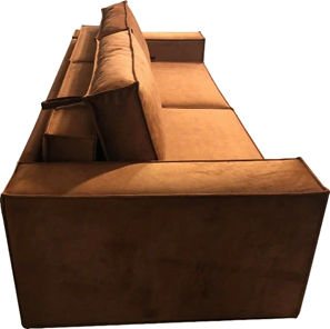 Прямой диван Лофт БЛ2-БП2 (Ремни/Еврокнижка) в Йошкар-Оле - предосмотр 4
