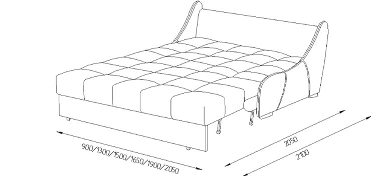 Прямой диван Токио 130 (ППУ) в Йошкар-Оле - изображение 12
