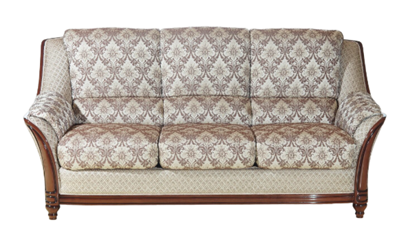 Прямой диван трехместный Женева (Миксотойл) в Йошкар-Оле - изображение