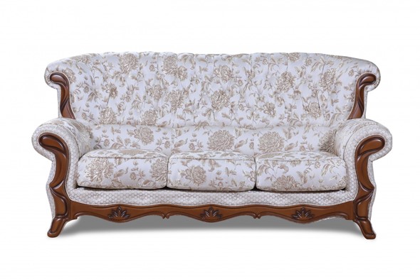 Прямой диван Барокко, ДБ3 в Йошкар-Оле - изображение
