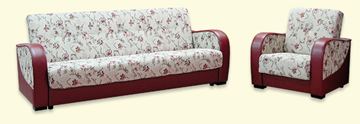 Мебельный комплект Элегия 5, диван + кресло в Йошкар-Оле