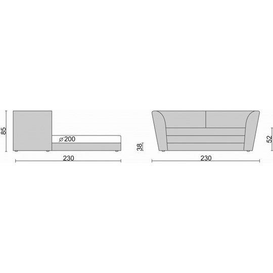 Круглый диван-кровать Смайл в Йошкар-Оле - изображение 6