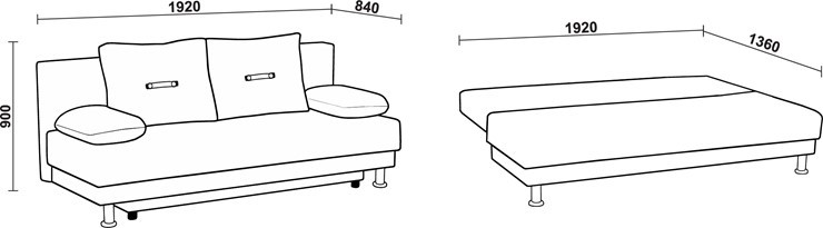 Большой диван Нео 3 Н в Йошкар-Оле - изображение 6