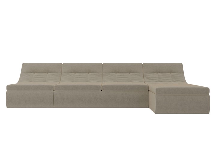 Модульный угловой диван Холидей, Бежевый (микровельвет) в Йошкар-Оле - изображение 5