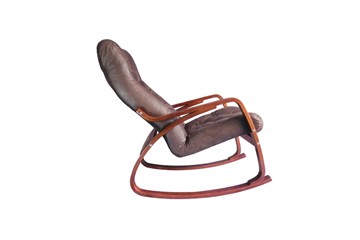Кресло-качалка Гранд, замша шоколад в Йошкар-Оле - предосмотр 1