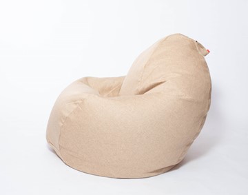 Кресло-мешок Макси, рогожка, 150х100, песочное в Йошкар-Оле - предосмотр 2