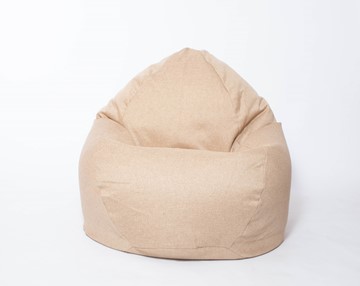 Кресло-мешок Макси, рогожка, 150х100, песочное в Йошкар-Оле - предосмотр 1