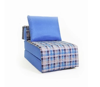 Кресло бескаркасное Харви, синий - квадро в Йошкар-Оле