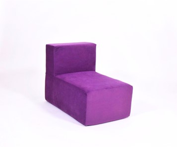 Кресло бескаркасное Тетрис 50х80х60, фиолетовое в Йошкар-Оле