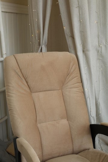 Кресло-качалка Леон маятниковая, ткань AMIGo песок 29-Т-П в Йошкар-Оле - изображение 7