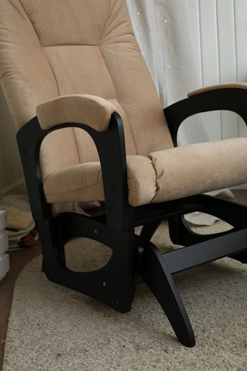 Кресло-качалка Леон маятниковая, ткань AMIGo песок 29-Т-П в Йошкар-Оле - изображение 8