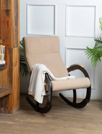 Кресло-качалка Корсика, ткань Amigo Beige 34-Т-AB в Йошкар-Оле - изображение 7
