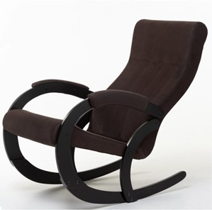 Кресло-качалка Корсика, ткань Amigo Coffee 34-Т-AC в Йошкар-Оле