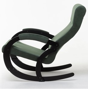 Кресло-качалка в гостиную Корсика, ткань Amigo Green 34-Т-AG в Йошкар-Оле - предосмотр 1