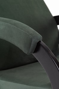 Кресло-качалка в гостиную Корсика, ткань Amigo Green 34-Т-AG в Йошкар-Оле - предосмотр 4
