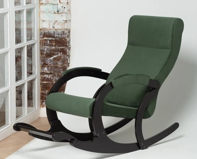 Кресло-качалка Марсель, ткань Amigo Green 33-Т-AG в Йошкар-Оле - изображение 3
