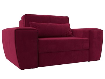 Кресло-кровать Лига-008, Бордовый (Микровельвет) НПБ в Йошкар-Оле